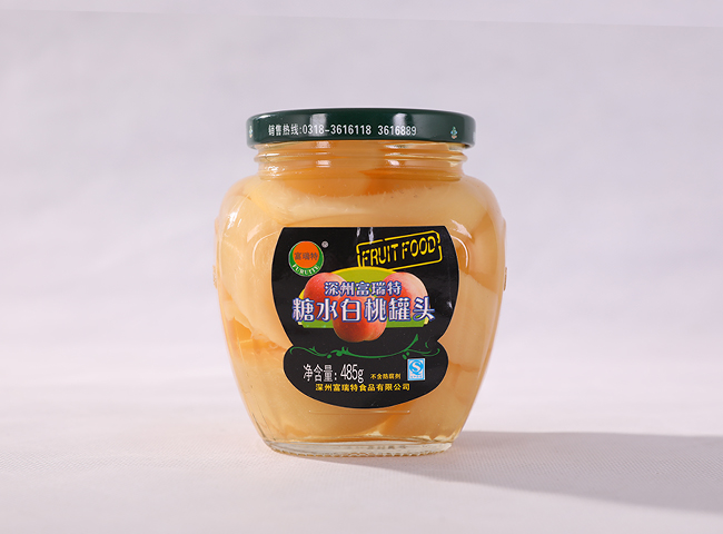 糖水白桃罐頭